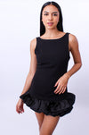 Black mini dress - H ApparelM10164SD - 1